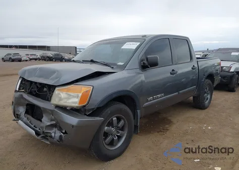 2014 Nissan Titan Pro-4X from USA, damaged, VIN 1N6BA0EC8EN504876